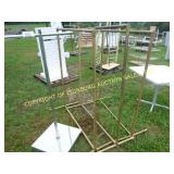 (4) METAL CLOTHES RACK