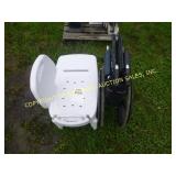 BATH CHAIR & WHEELCHAIR