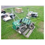 (2) LESCO SEEDER (1) SCOTTS SEEDER