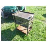 METAL ROLLING SHOP CART