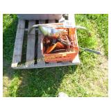 CRATE W/ VARIOUS TOOLS