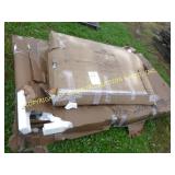 PALLET OF LARGE MIRRORS