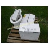 NEW KOHLER TOILET W/ TANK & KOHLER SINK