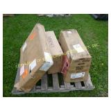 NEW TOILET, SINK & WALL CABINET