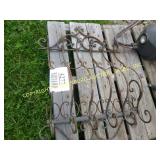 VINTAGE WROUGHT IRON RACK