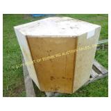 METAL CORNER CABINET