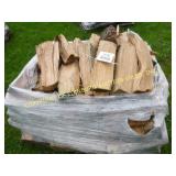 PALLET OF CHERRY FIREWOOD