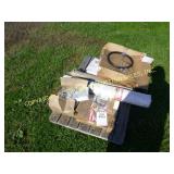 MISC RUBBER SEALS, CERAMIC TILE, RED GUARD MAT