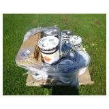 PALLET OF WOOD STAIN