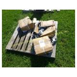 LOT OF CONDUIT/ FENCING CLAMPS