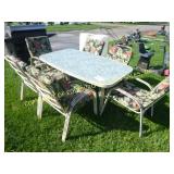 TABLE & (6) CHAIR PATIO SET