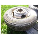 FIRESTONE TIRE ON DUALLY RIM