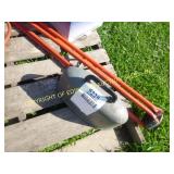 TRIPOD W/ ANTIQUE TRANSIT