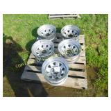(5) 15IN FORD RIMS