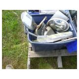 BIN OF MISC TRUCK MIRRORS