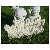 WELCOME KIDS CONCRETE LAWN ORNAMENT