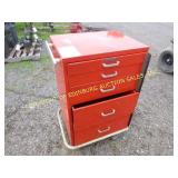 HARLOFF FIVE DRAWER ROLLING TOOLBOX