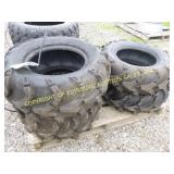 (4) MUD LITE ATV TIRES - (2) FRONT (2)  REAR