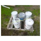 (5) BUCKETS OF PRECATALYZED SEALER