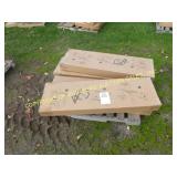 (4) BOXES OF WOODEN RAMPS