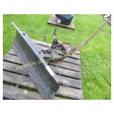 CRAFTSMAN RIDING MOWER SNOW PLOW