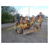 CASE 460 RUBBER TIRED TRENCHER BACK-HOE