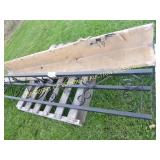 (2) CORNER ORNAMENTAL POST