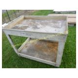 POLY SHOP ROLLING CART