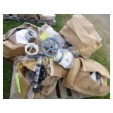 PALLET OF MISC PVC PIPING