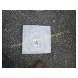 FIREFIGHTER STEPPING STONE CONCRETE LAWN ORNAMENT