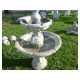 FOUNTAIN CONCRETE LAWN ORNAMENT