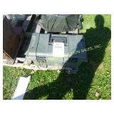 GREEN PLASTIC TOOLBOX