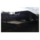 Alloy Flatbed Trailer With Flatbed Pup