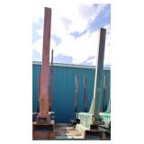 Qty.2 Flatbed Log Bunks