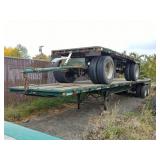 Alloy Flatbed Trailer With Flatbed Pup