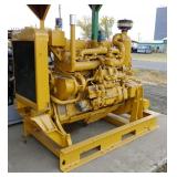 Caterpillar 4 Cylinder Diesel Motor, Pony Motor,
