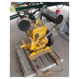 Wovo 2 Cylinder Gas Motor, Fu3x4 Model 600-ic