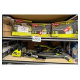 RYOBI Lot of assorted RYOBI tools, content on