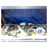 makita Lot of (6 pcs) assorted Makita tools,