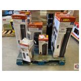 mix Lot of (9 pcs) assorted heaters, content on