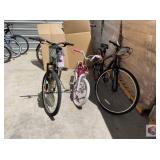 bicycles Lot of (3pcs) assorted adult and