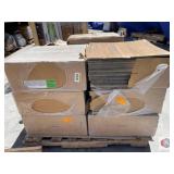 mix Lot of assorted ceiling tiles, and decorative