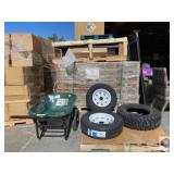 mix Lot of (4 pcs) assorted tires and wheel