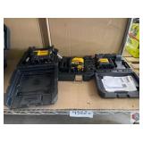 DeWALT Lot of (3 pcs) assorted DeWALT tools,