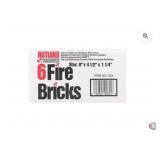 fire brick Lot of (25 packs) RUTLAND Fire Bricks