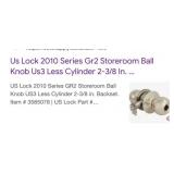 knob lock set Lot of (approximately 112 pcs) Us