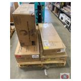 mix Lot of (4 pcs) assorted furniture, content on