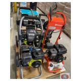 mix Lot of (4 pcs) assorted RYOBI and Husqvarna,