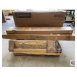 mix Lot of (4 pcs) assorted attic ladder, and