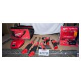 Milwaukee Lot of (8 pcs) assorted Milwaukee tools